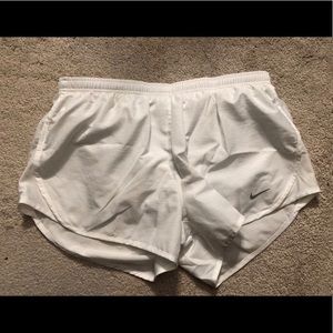 White Nike Shorts